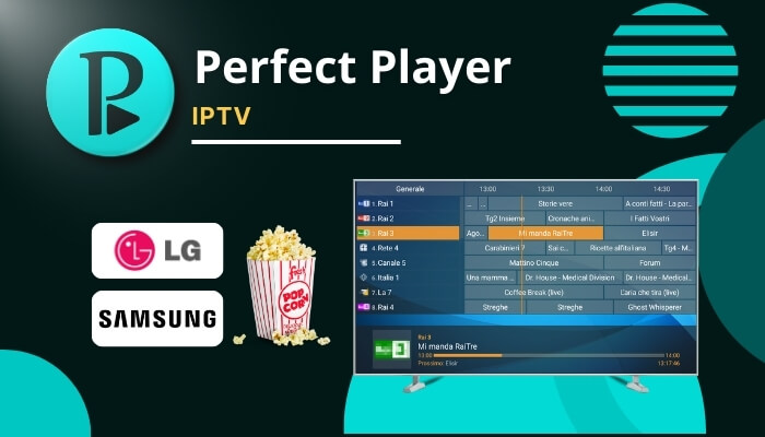 Perfect Player pour smart tv lg Samsung 