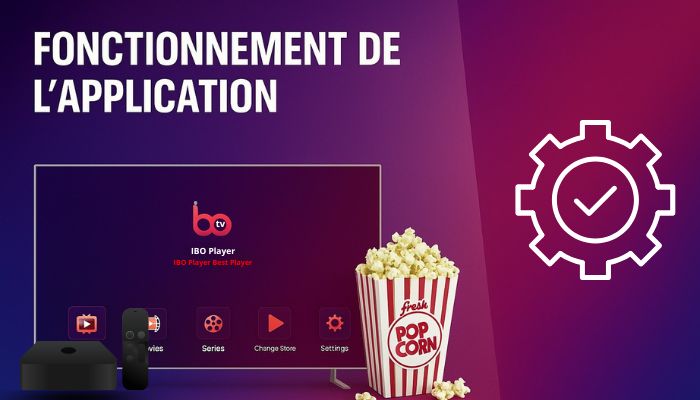 Fonctionnement de l'application