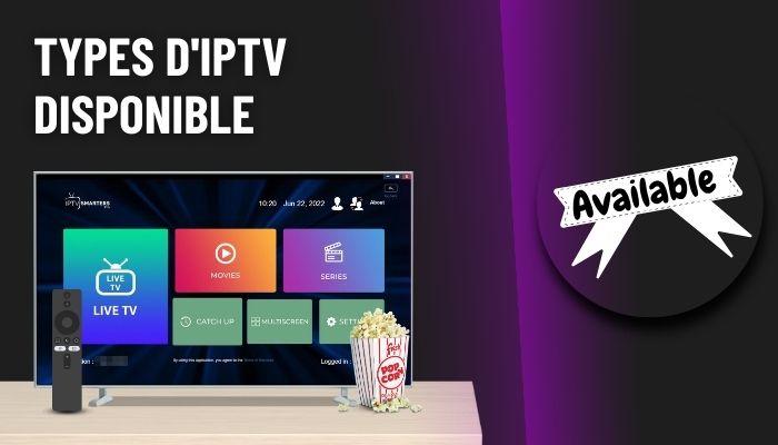 Types d'IPTV