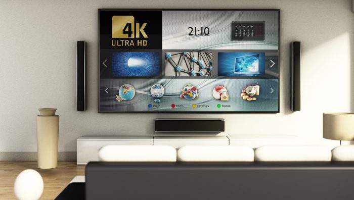application pour iptv 4k sur une TV