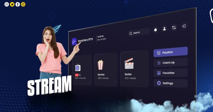 ip tv sans boitier avec différent chaines