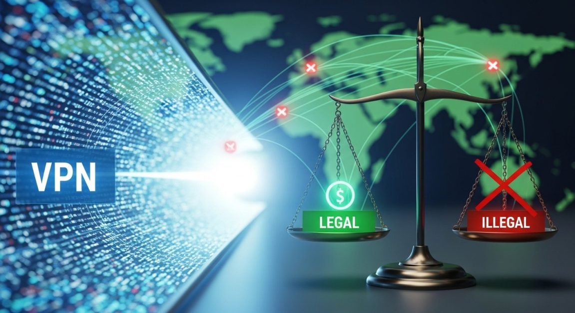 iptv avec vpn legal ou illegal