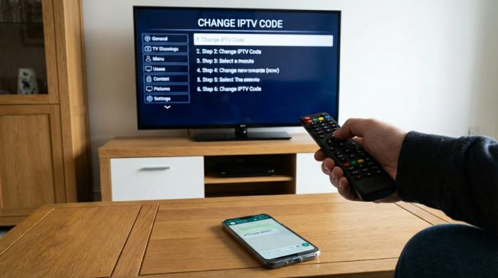 Comment Changer le Code IPTV